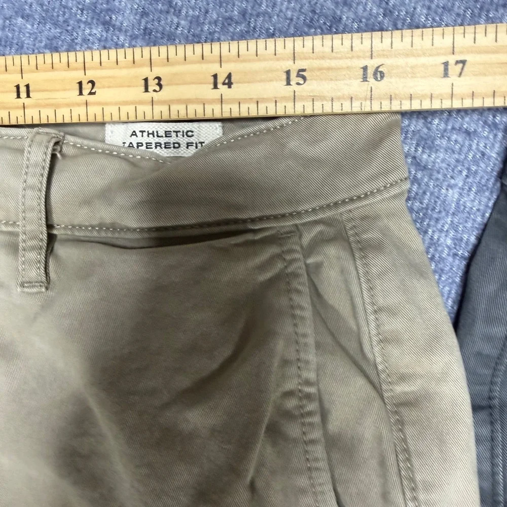 Flint and Tinder Chino Pants Bundle Mens 32x32 Athletic Tapered Khaki Gray